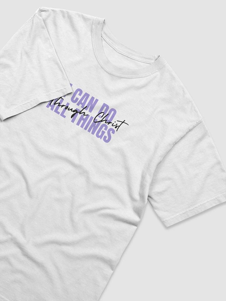 Through Christ Classic Purple – Philippians 4:13 product image (2)