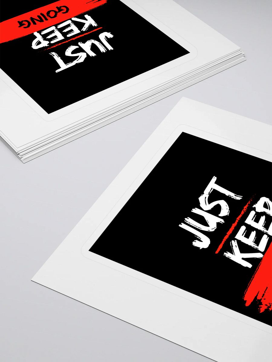 Motivational Brush-Stroke Quote Stickers product image (4)