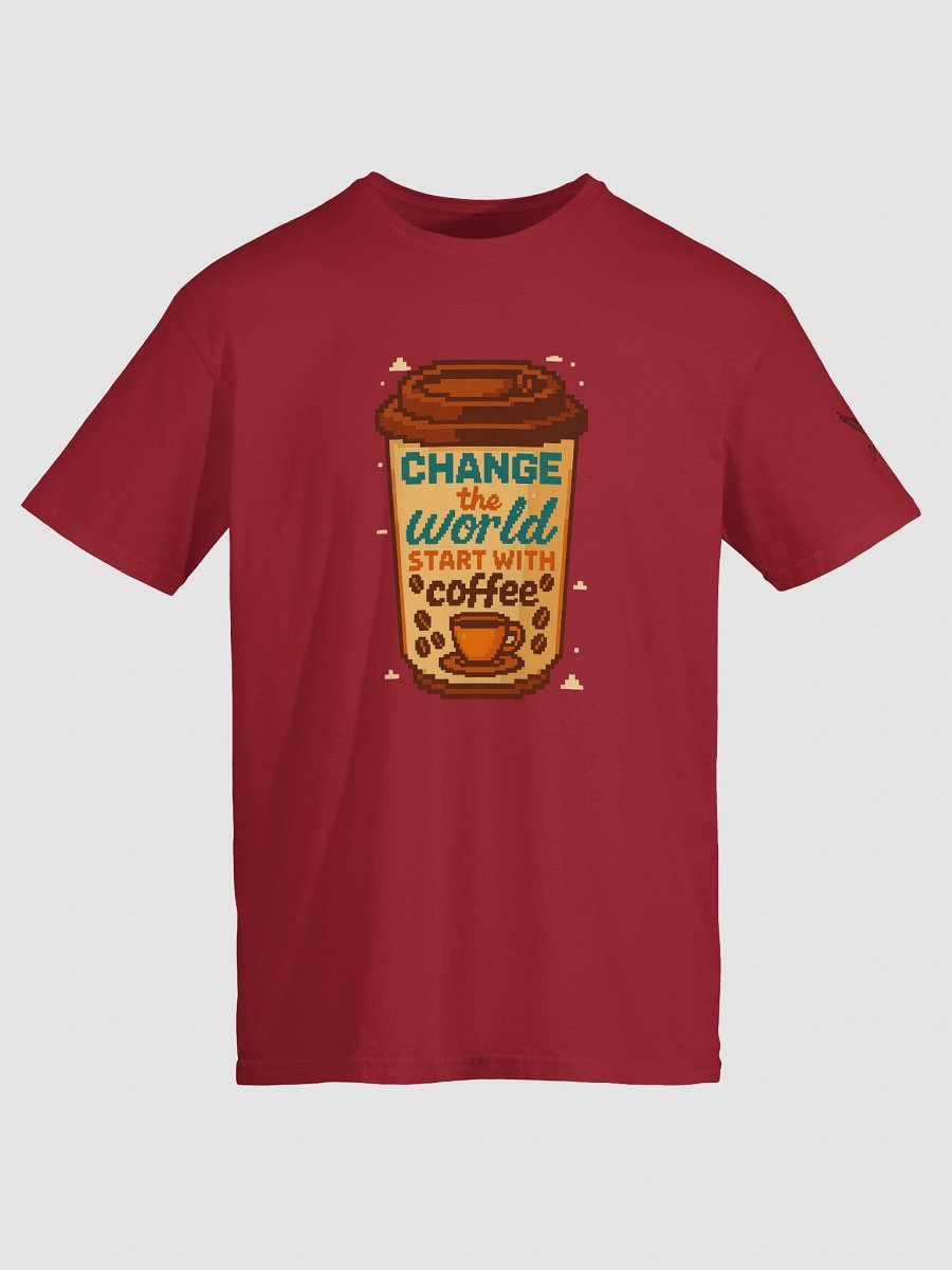 Pixel: Coffee Key Chain T's " Change The World " product image (21)