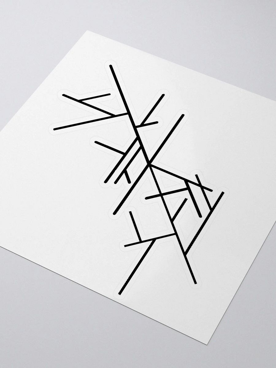 Fragments Cut Out Sticker product image (9)