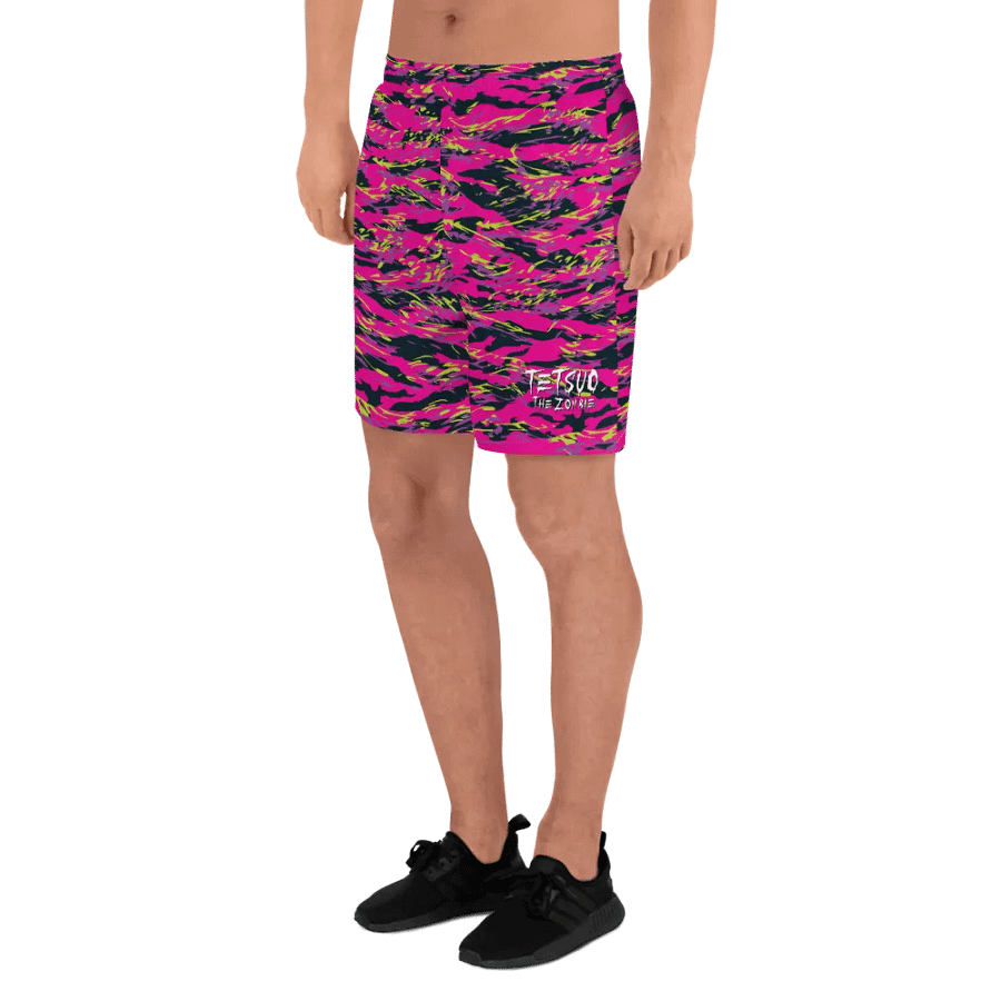 Pink Camo Athletic Shorts product image (8)