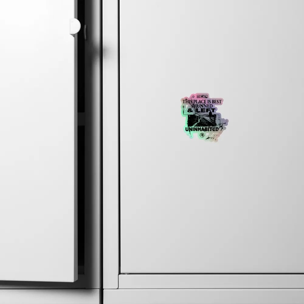 SHUNNED AND UNINHABITED (sticker) product image (6)