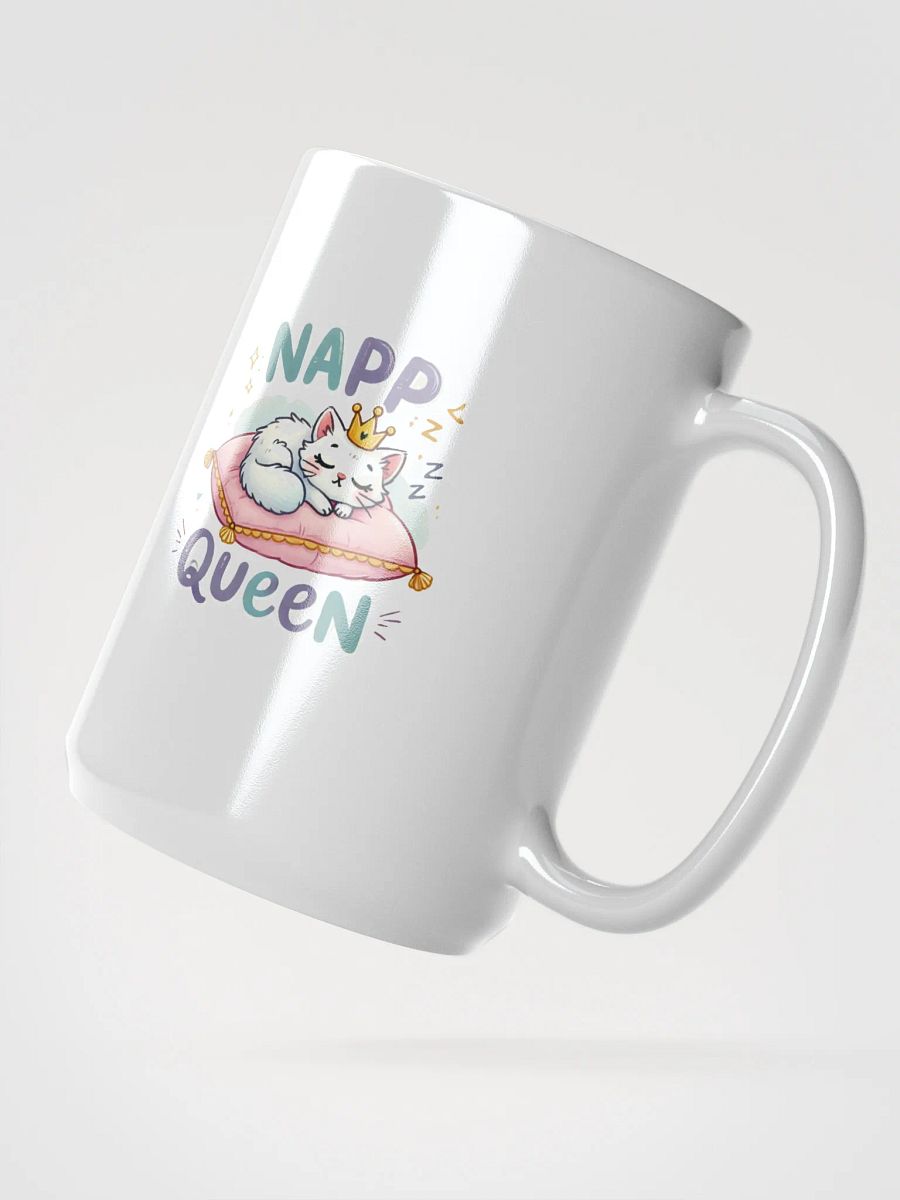 Napping Queen Cat Mug product image (3)