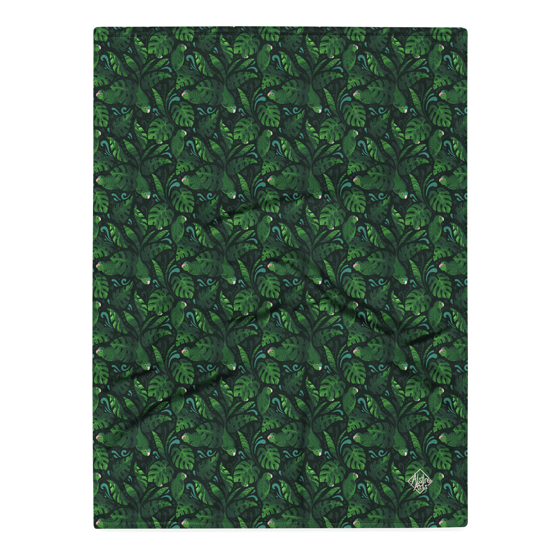 Linnie Leaves Throw Blanket product image (2)