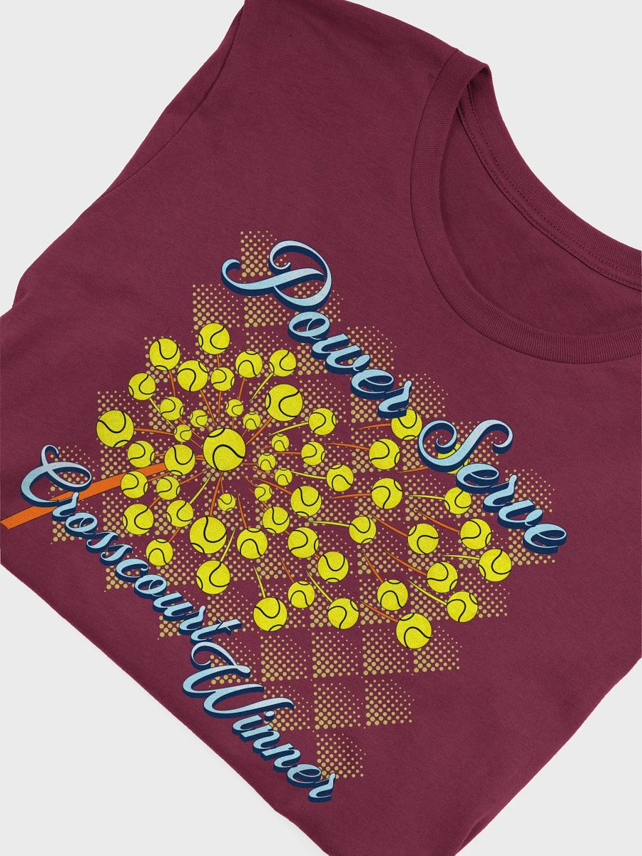 Dandelion Tennis Power Serve Crosscourt Winner T-Shirt product image (9)