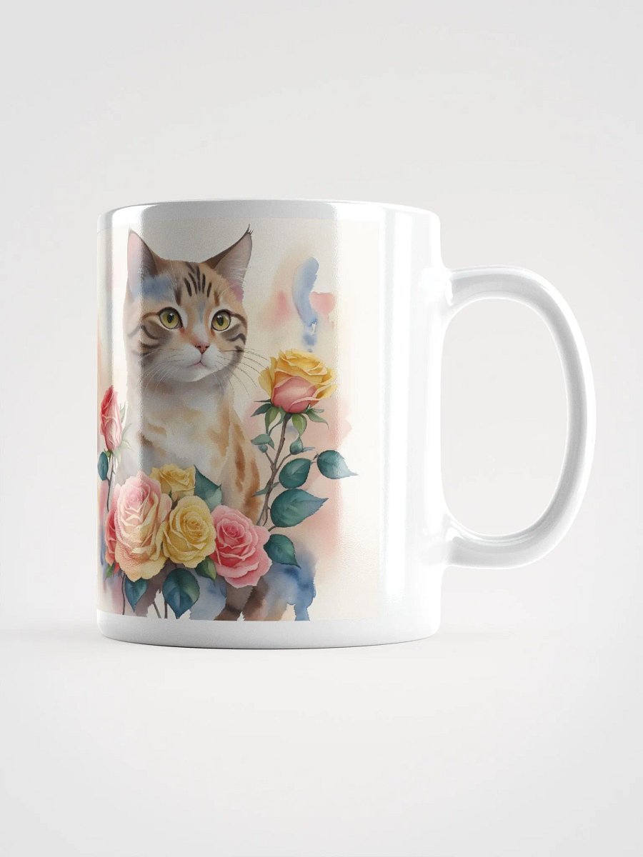 Whimsical Tabby Rose Mug product image (1)