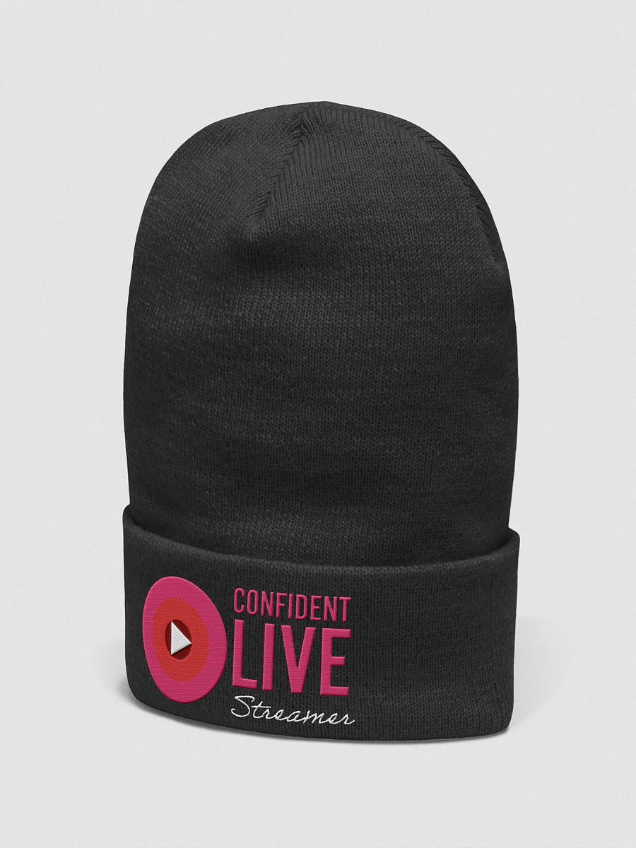 Confident Live Streamer Beanie product image (2)