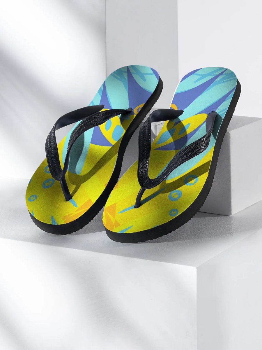 Vibrant Harmony Flip Flops product image (2)