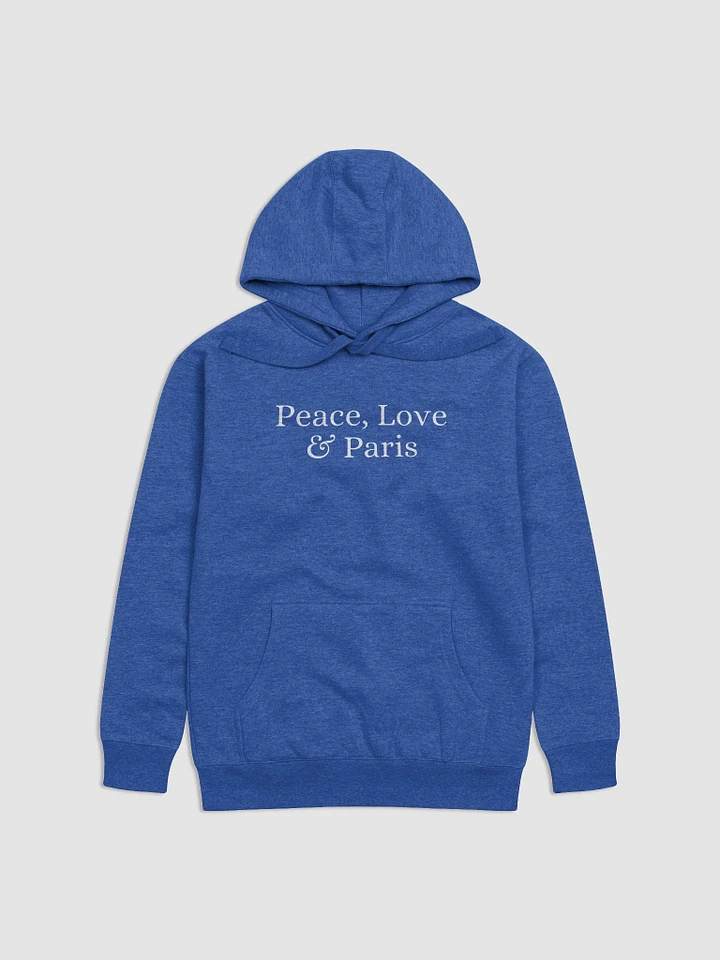 Peace, Love and Paris Unisex Premium Hoodie Design product image (30)