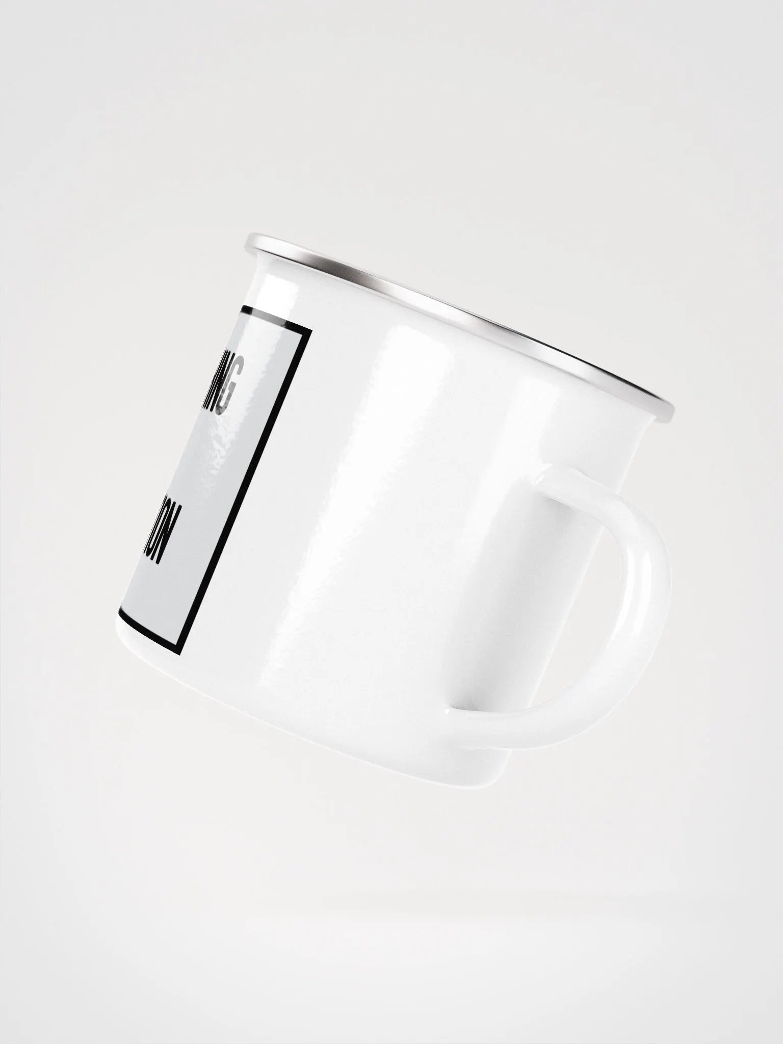 Jay-You're Too Fuckin Stupid For This Conversation- Enamel Mug product image (3)