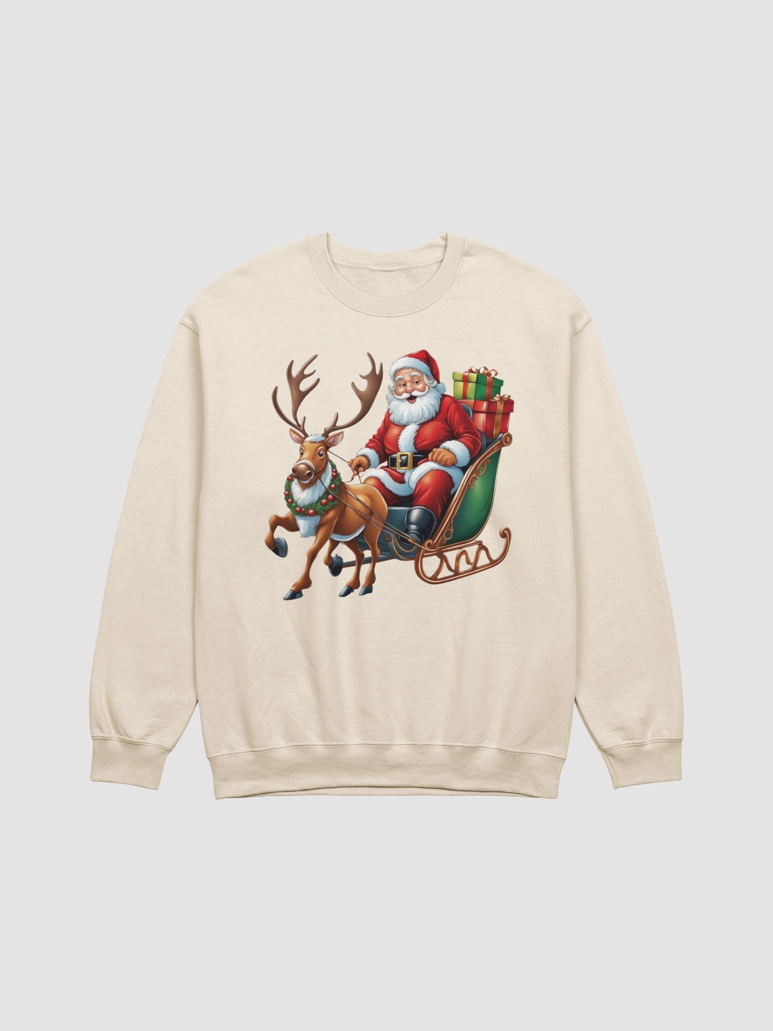 Santa's Sleigh Ride Crewneck Sweatshirt product image (1)