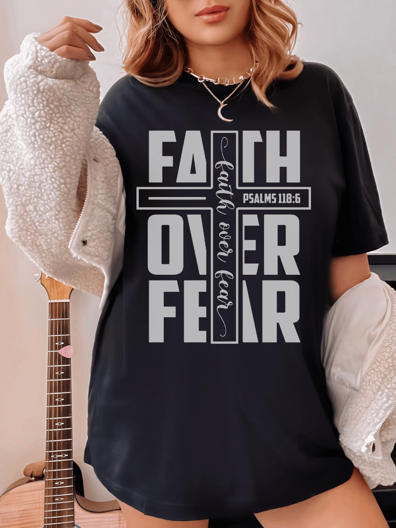 Faith Over Fear Unisex T-Shirt product image (2)
