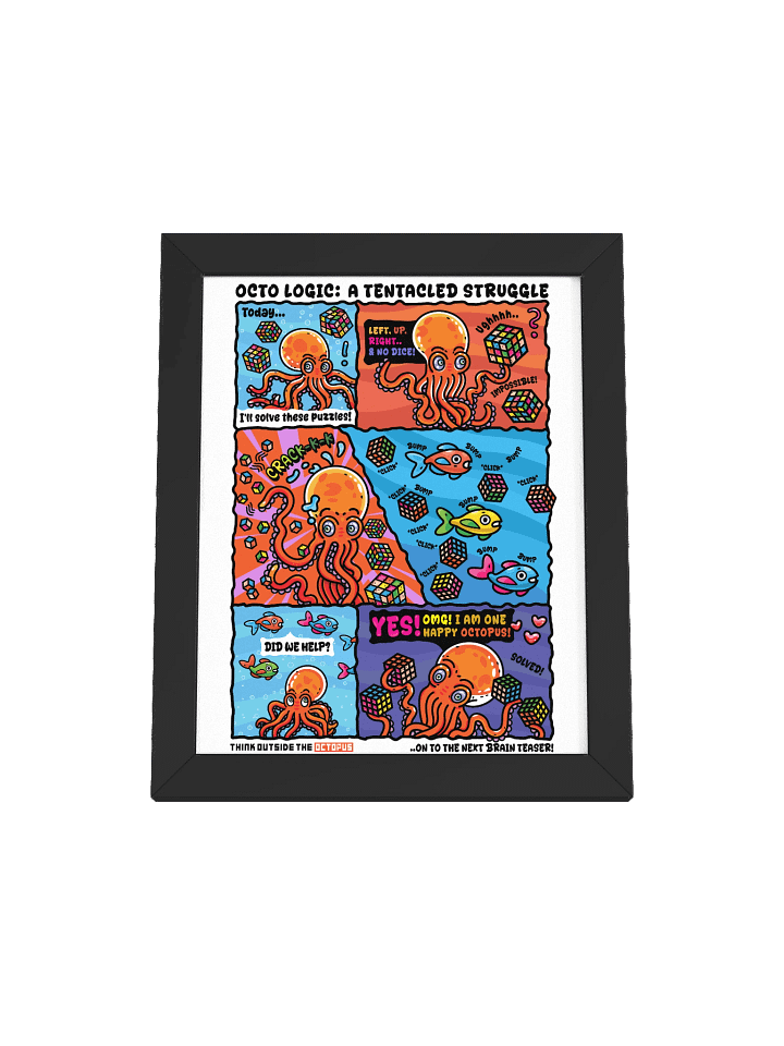 Octo Logic Framed Comic product image (3)