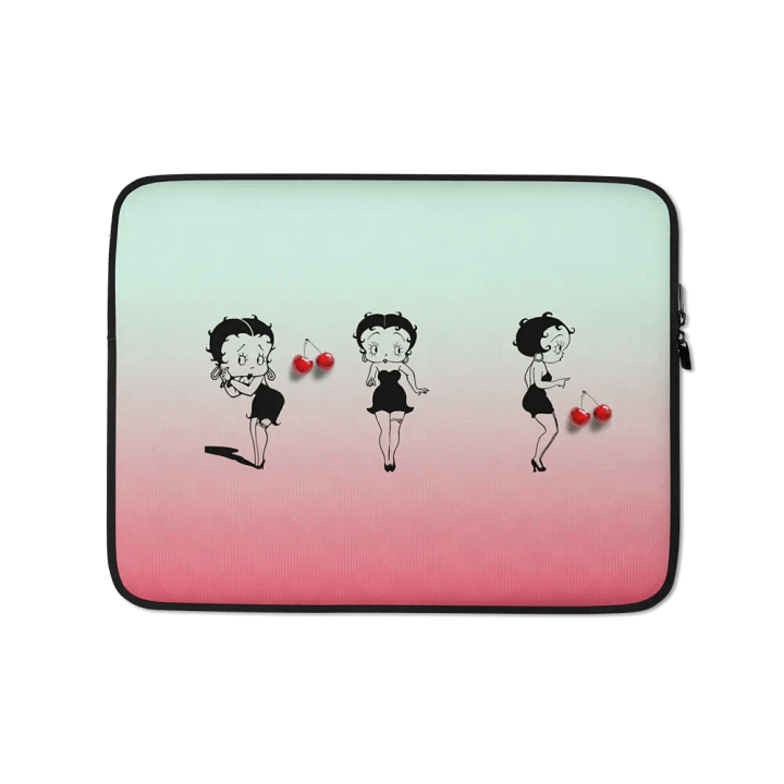 "Betty" Cherry Bomb Laptop Sleeve product image (1)