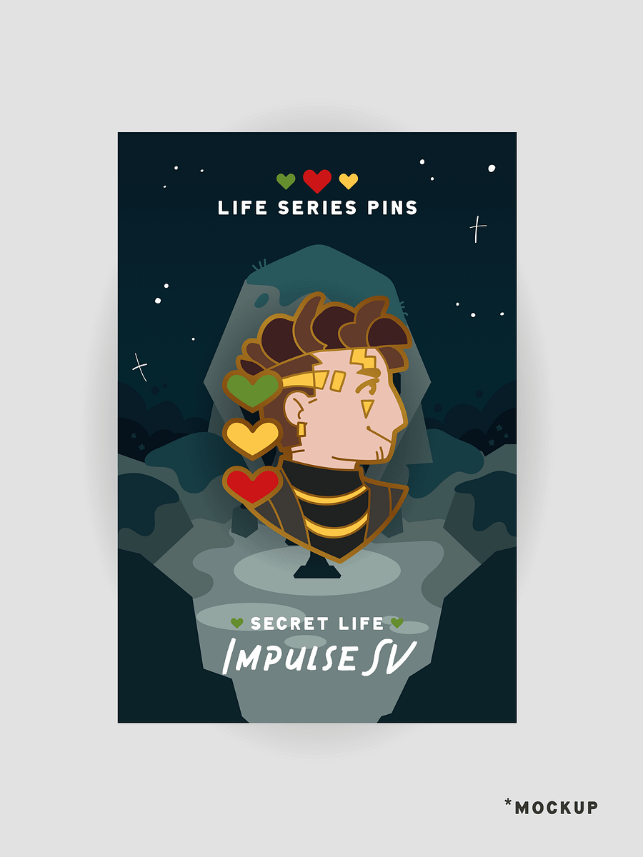 *PREORDER* ImpulseSV - Hard Enamel Pin product image (1)