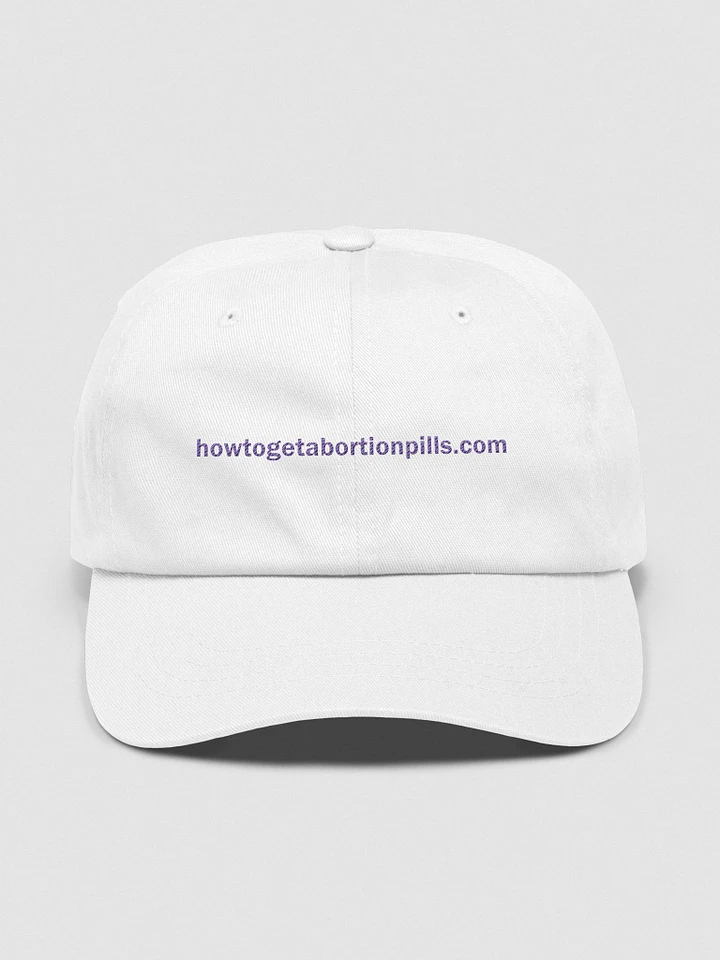 How to Dad Hat - White product image (1)
