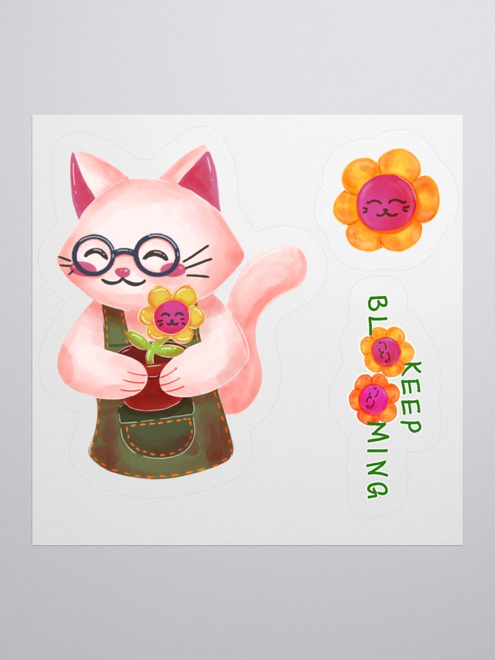 KEEP BLOOMING Sticker Sheet product image (2)