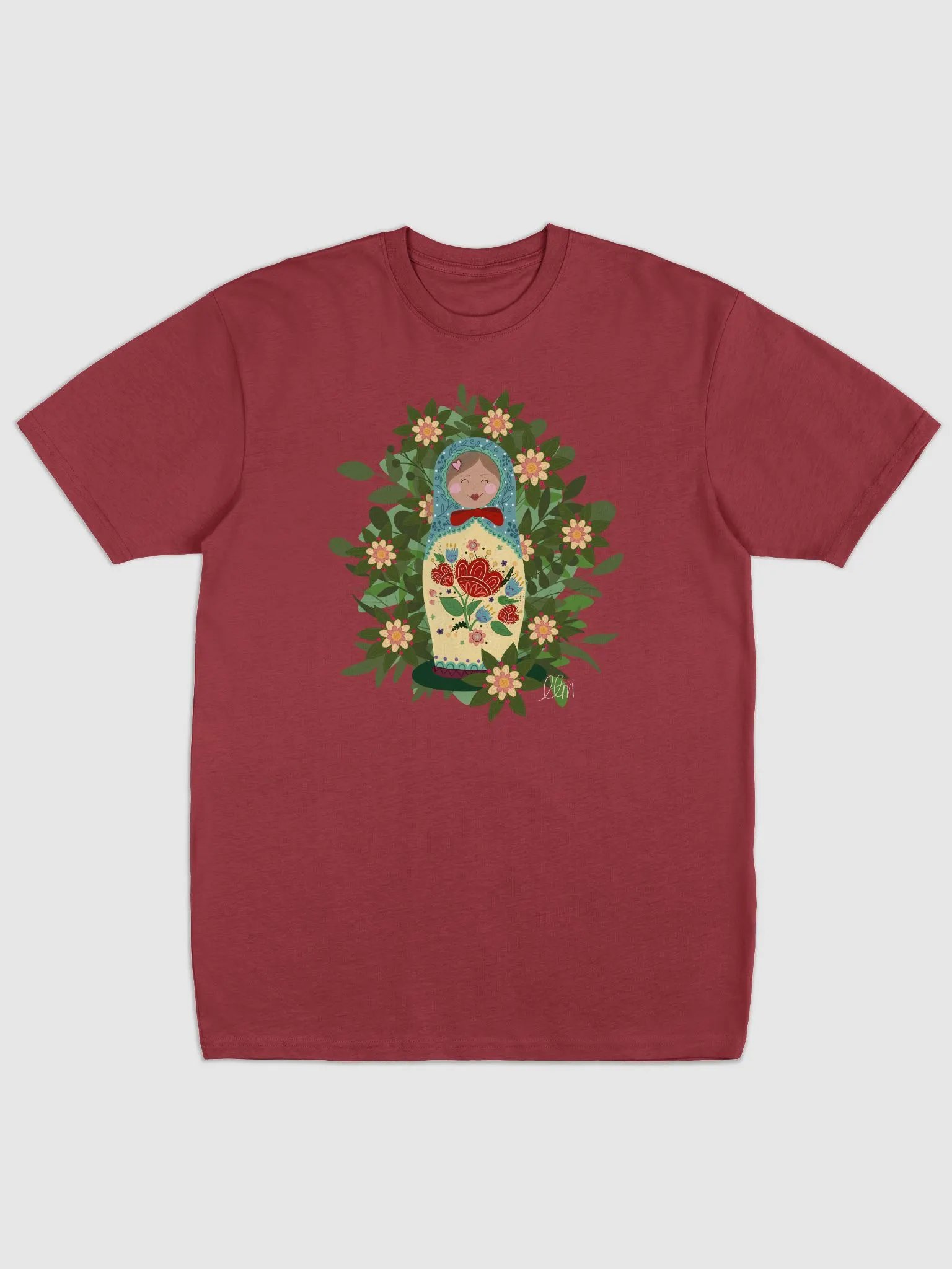 Floral nesting doll product image (11)