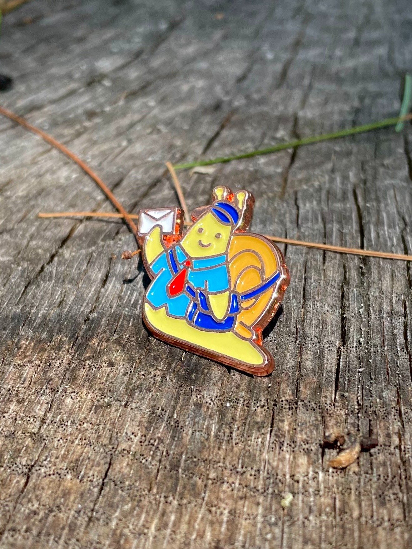 Snail Mail Enamel Pin product image (4)
