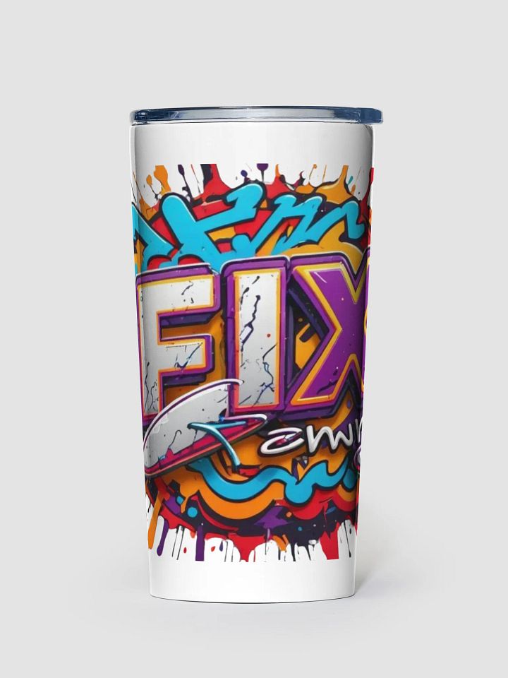 Vibrant Graffiti Stainless Steel Tumbler product image (1)