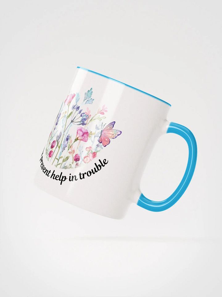 Refuge & Strength Floral Mug product image (6)