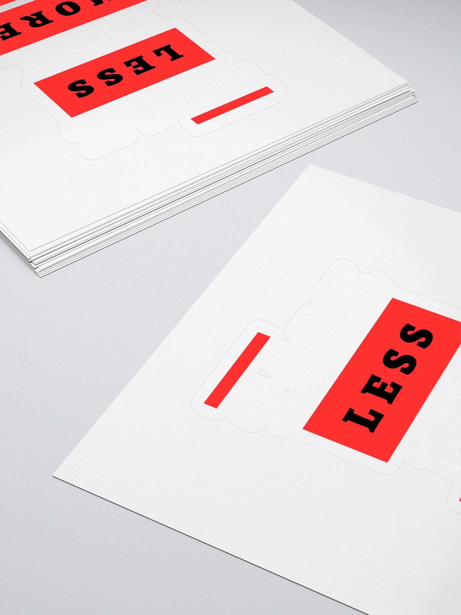 Talk Less Lift More - Sticker product image (4)
