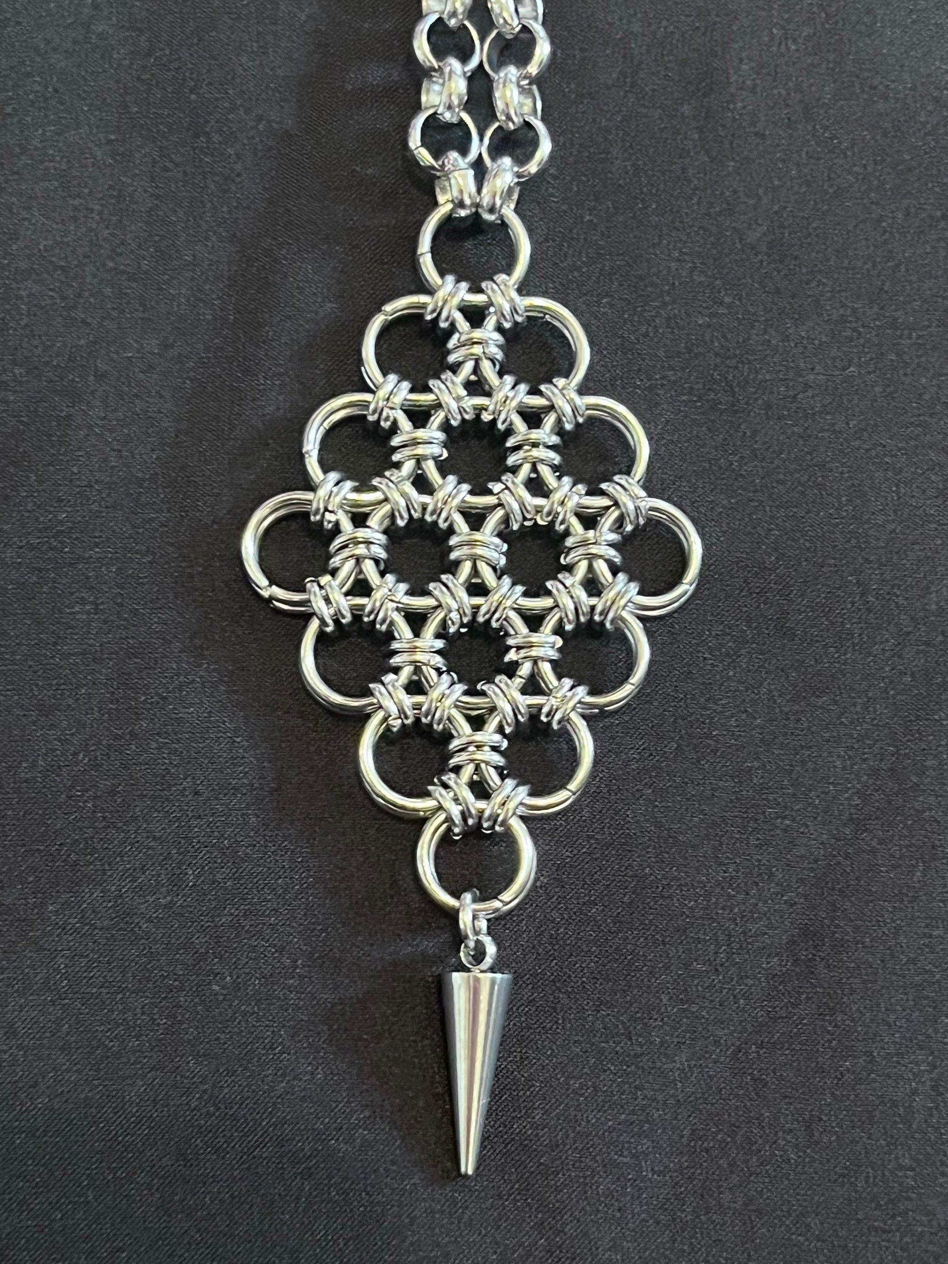 Spire Drop Pendant Necklace product image (2)