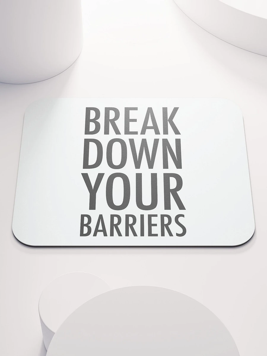Break Barriers mousepad product image (1)
