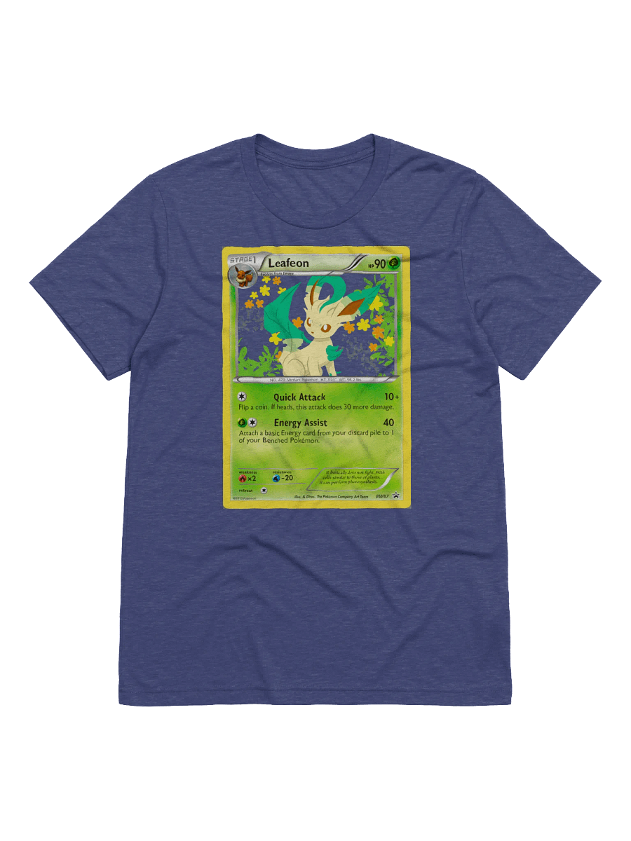 Leafeon TCG T-shirt product image (1)