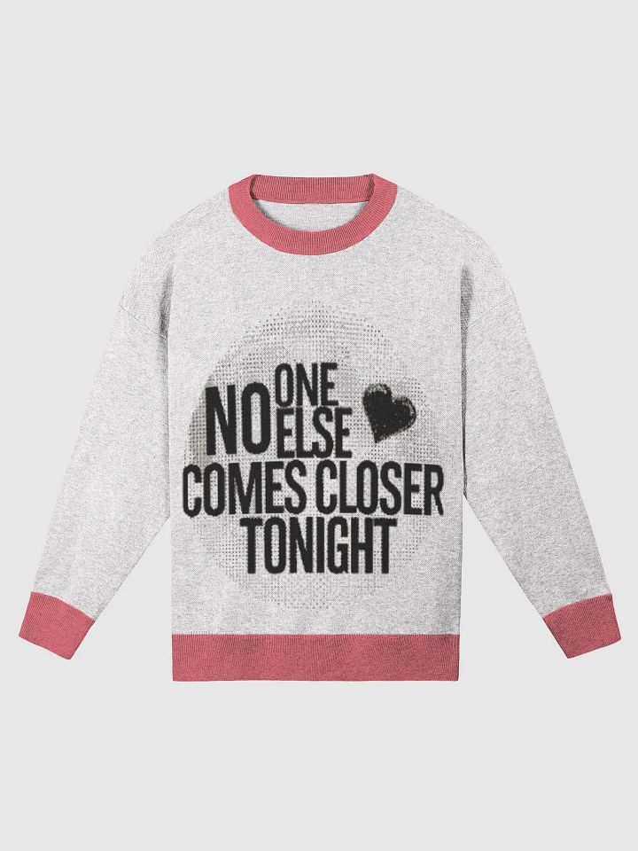 Moonlit Heartbeat Jacquard Crewneck product image (1)