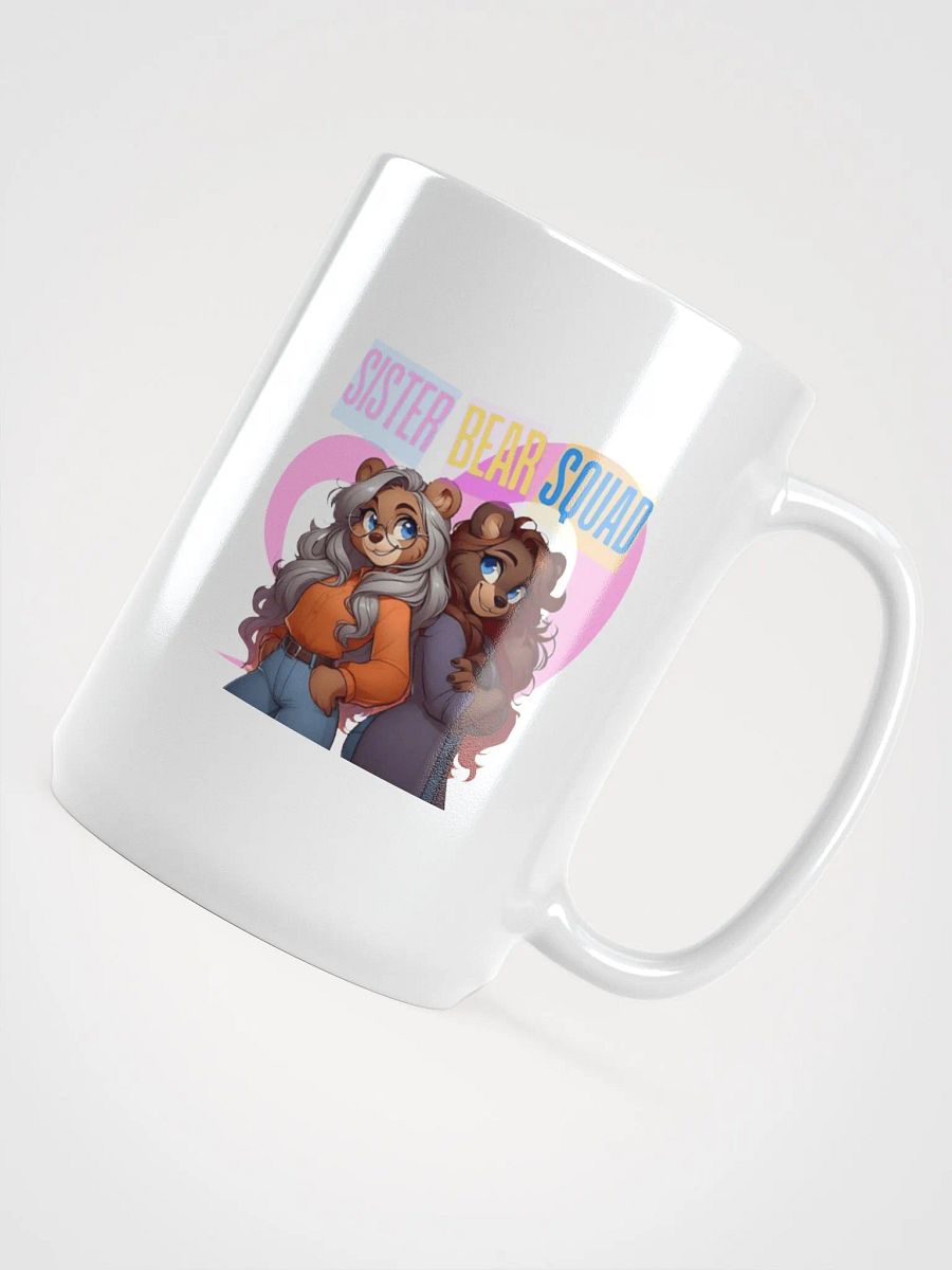 Sister Bear Squad White Glossy Mug product image (4)