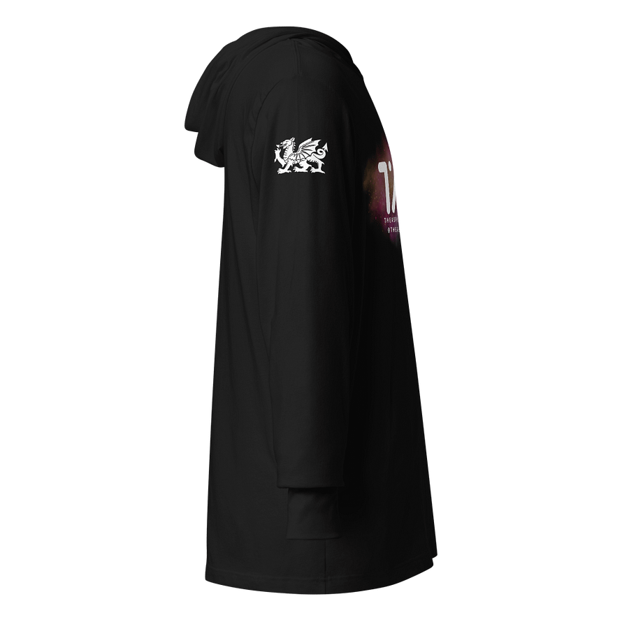 Splatter Logo Unisex Hooded Tee product image (6)