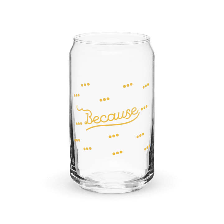 Sunny Script Can Glass Set product image (2)