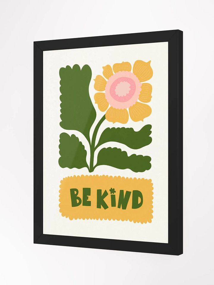 Be Kind - Framed Poster product image (2)