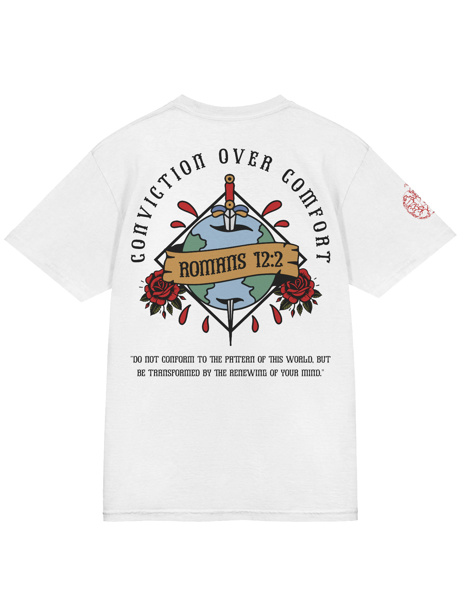 Conviction Over Comfort Heavyweight T-Shirt product image (6)