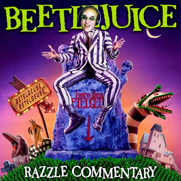 Beetlejuice (1988) RAZZLE Commentary Full Audio Track product image (1)