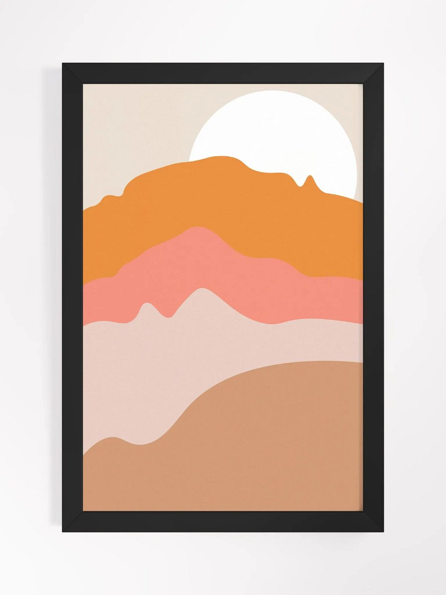 Sunset Serenity Framed Poster product image (2)