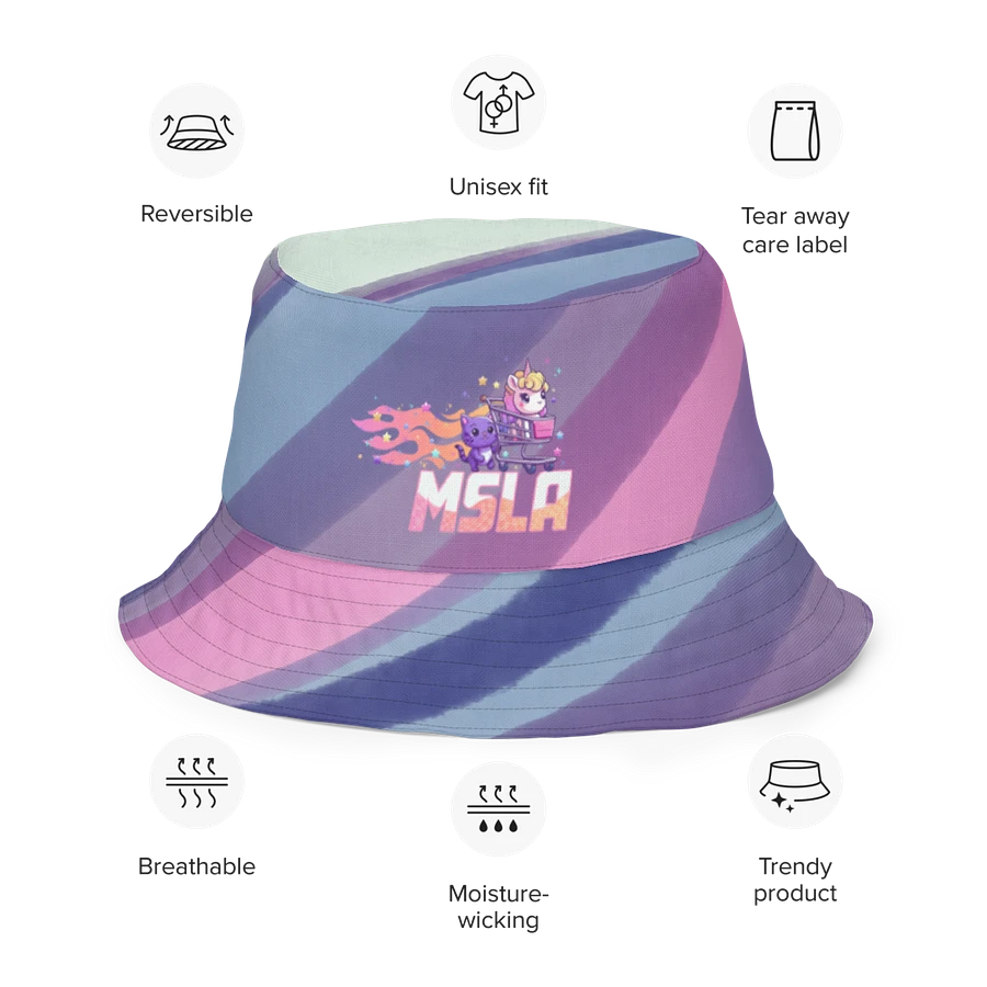 MSLA Sparkles Amigos - Reversible Bucket Hat product image (7)