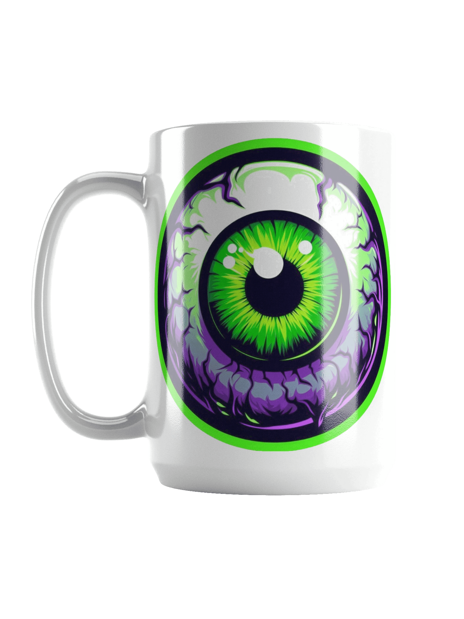 1 YEAR SUB BADGE GLOSSY MUG product image (1)