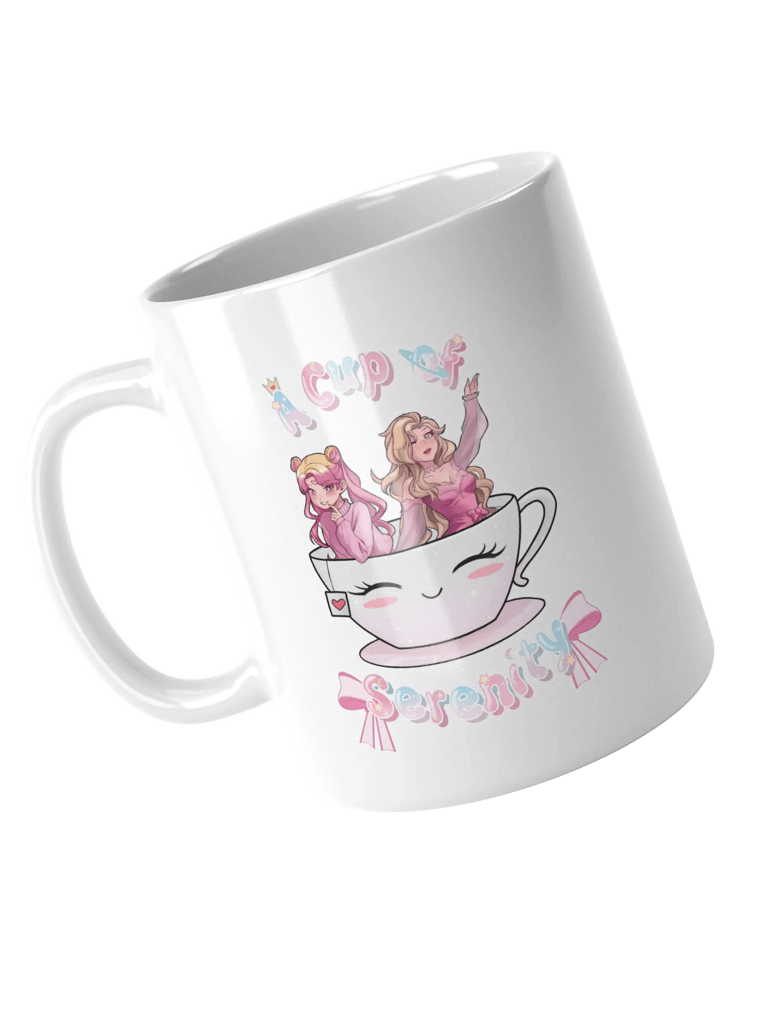 "A Cup Of Serenity" White Mug product image (4)