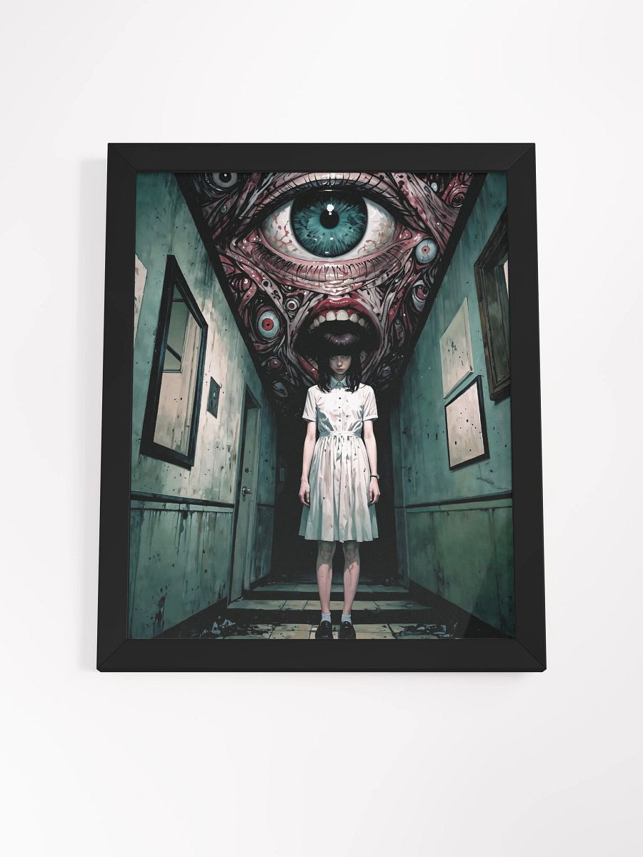Surreal Nightmare Corridor Framed Print product image (19)
