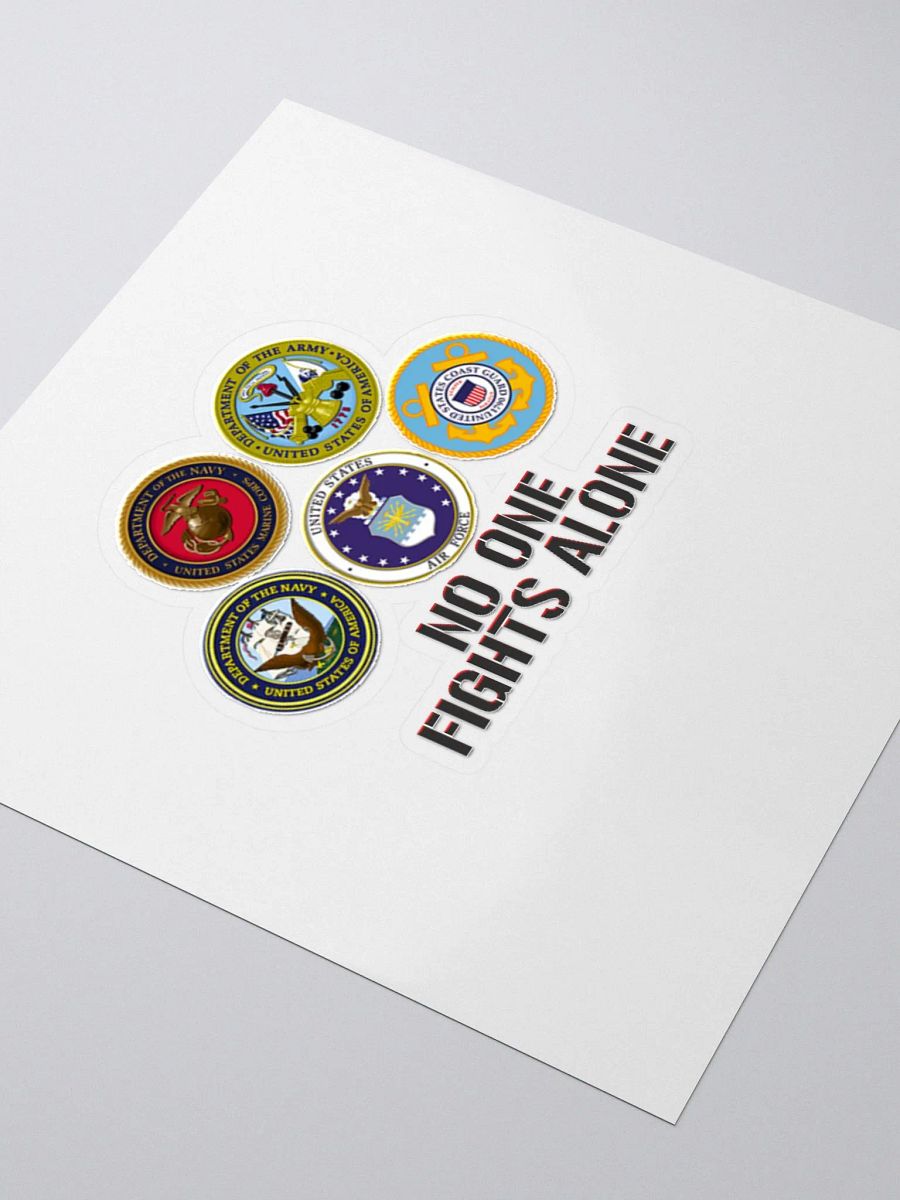 No One Fights Alone - Stickers product image (8)