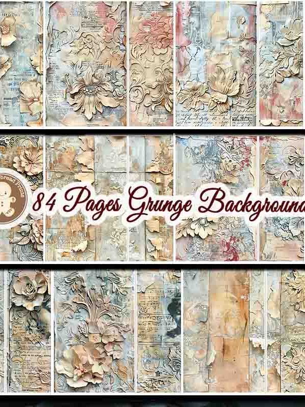 Grunge Background Booklet Digital Download product image (4)