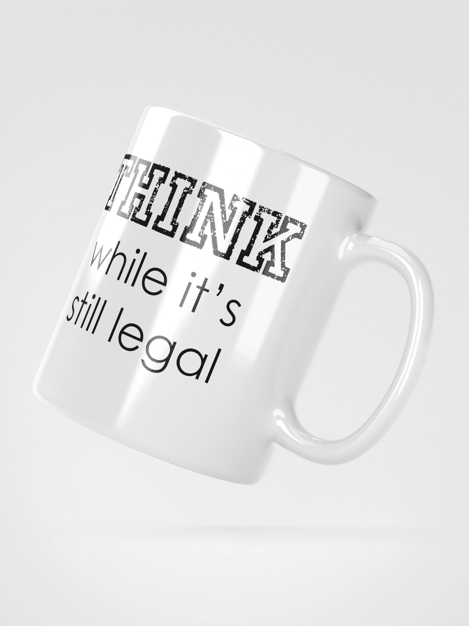 THINK glossy mug product image (8)
