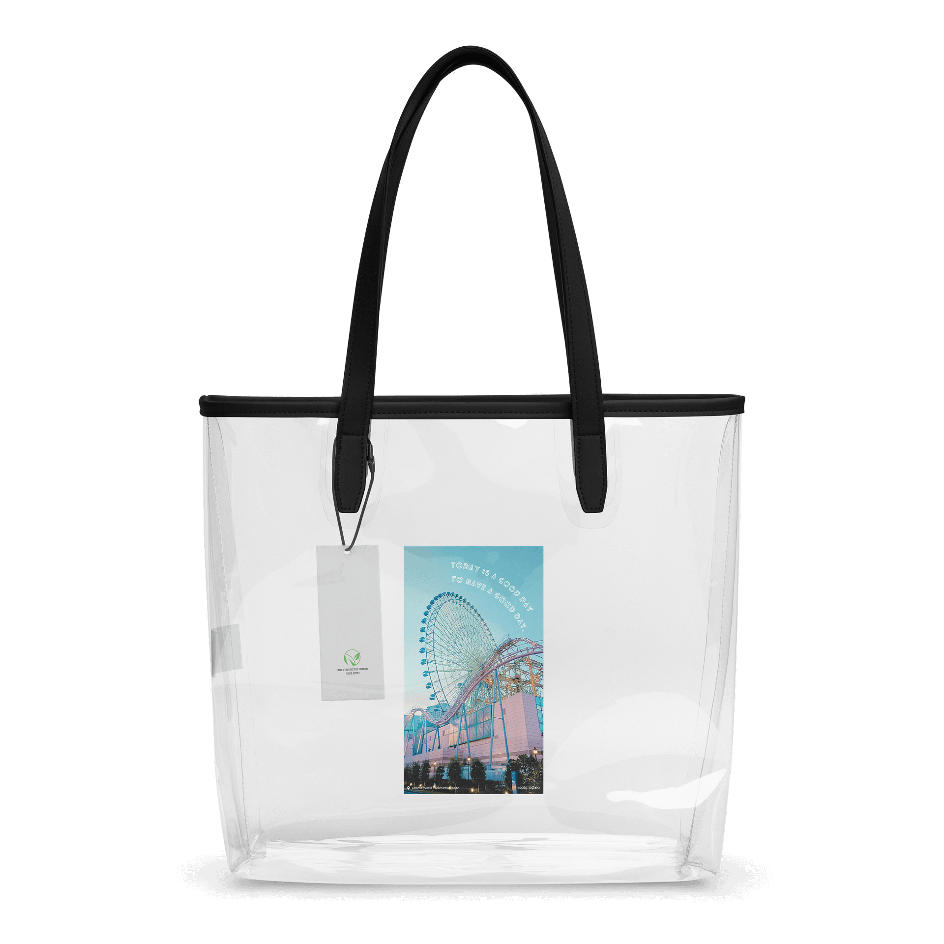 Ferris Wheel Day Clear Tote Bag product image (5)