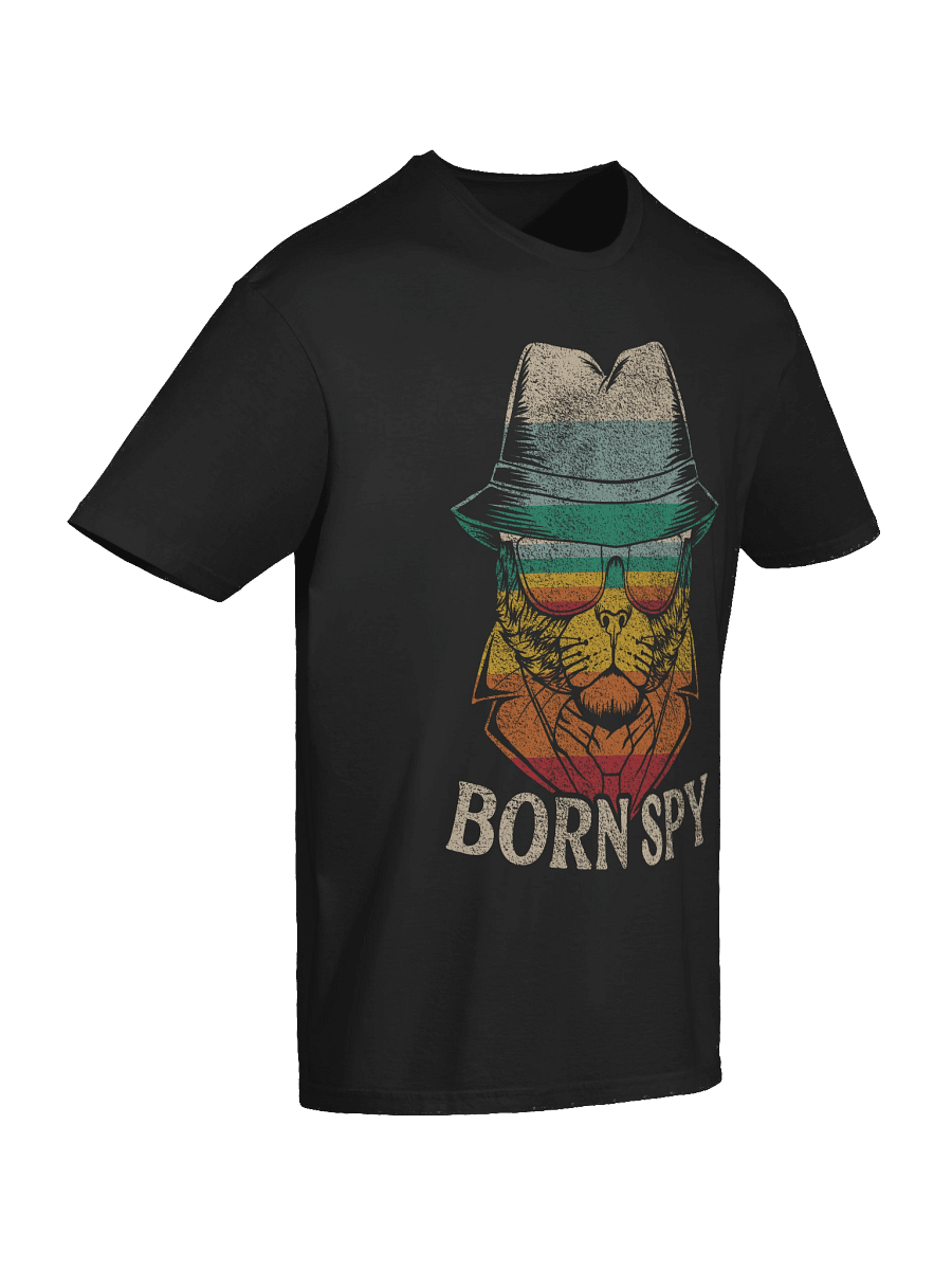 Born Spy Retro Cat T-Shirt product image (58)