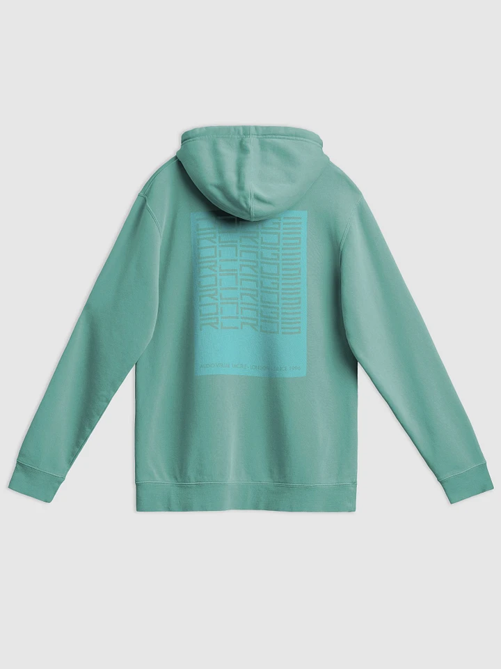 Block Hoodie (Mint Pigment Dyed) product image (1)