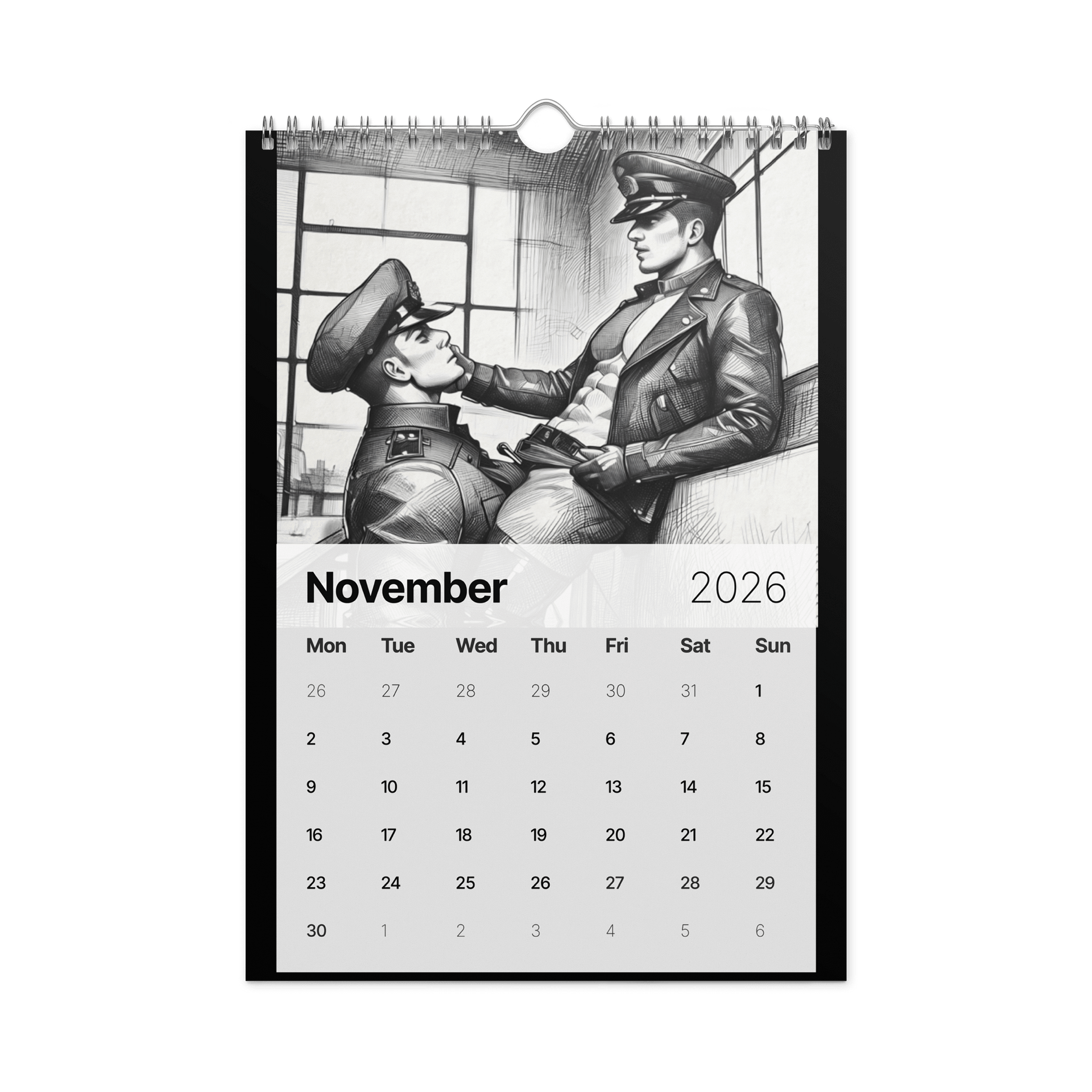 Daddy Days: 2026 Calendar of Leather, Lust & Legacy product image (11)
