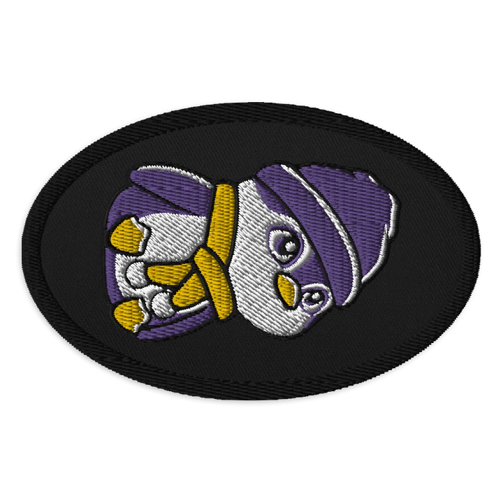 Judgy Steve embroidered patch product image (2)