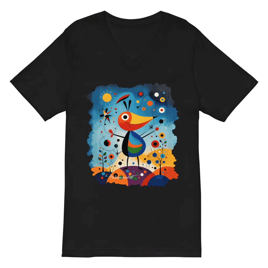 Bella+Canvas Short Sleeve V-Neck Jersey T-Shirt product image (1)